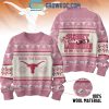 Georgia Bulldogs Breast Cancer Warrior Tackle Cancer Christmas Black Ugly Sweater