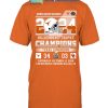 Texas Longhorns Horns Up 2024 Golden Hat Trophy Champions T-Shirt