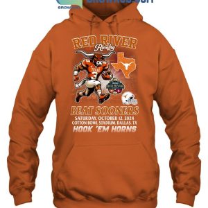 Texas Longhorns Red River Rivalry Beat Oklahoma Sooners T-Shirt