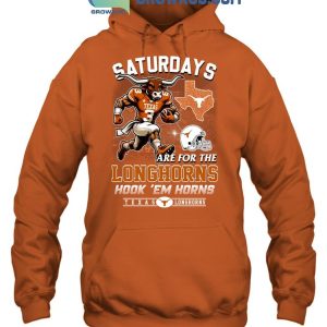 Texas Longhorns Saturdays Are For The Longhorns Hook ‘Em Horns T-Shirt