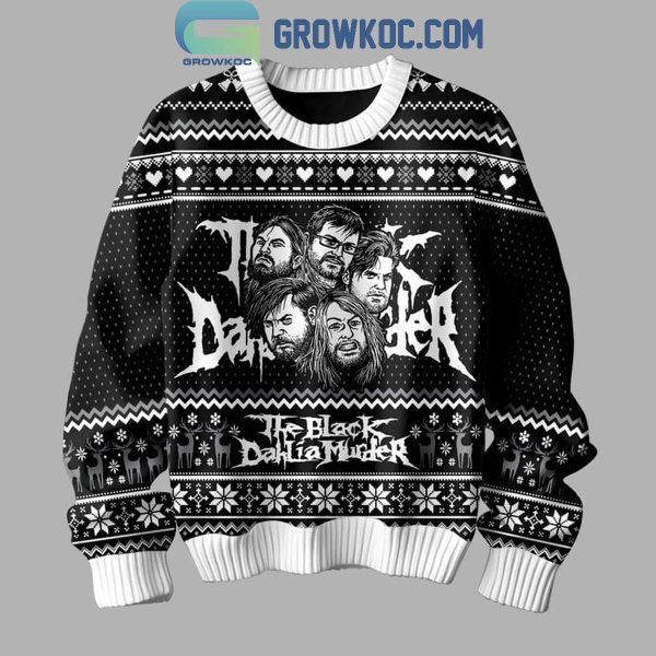 The Black Dahlia Murder Child Of Night 2024 Christmas Ugly Sweater