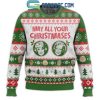 WWE The Hitman Bret Hart Christmas Ugly Sweater