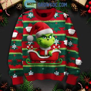 The Grinch 2024 Santa Claus Merry Christmas Ugly Sweater