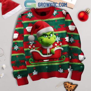 The Grinch 2024 Santa Claus Merry Christmas Ugly Sweater