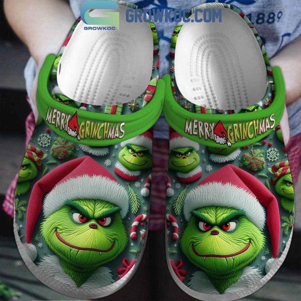 The Grinch Grumpy Monster In Christmas 2024 Crocs Clogs