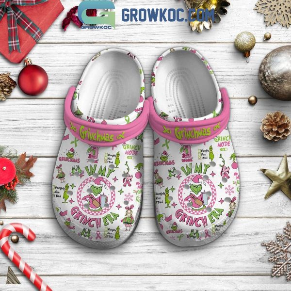 The Grinch In My Grinch Era Grinchmas Christmas 2024 Crocs Clogs