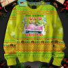 The Grinch Is Back In Town To Steal Christmas 2024 Ugly Sweater White Version