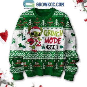 The Grinch Mode Is On For Christmas Ugly Sweater