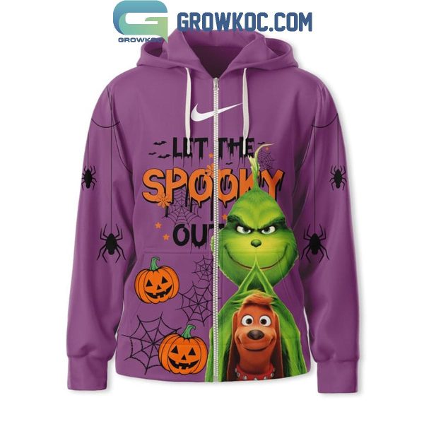 The Grinch Stay Spooky Halloween Is Grinch Night Hoodie T-Shirt