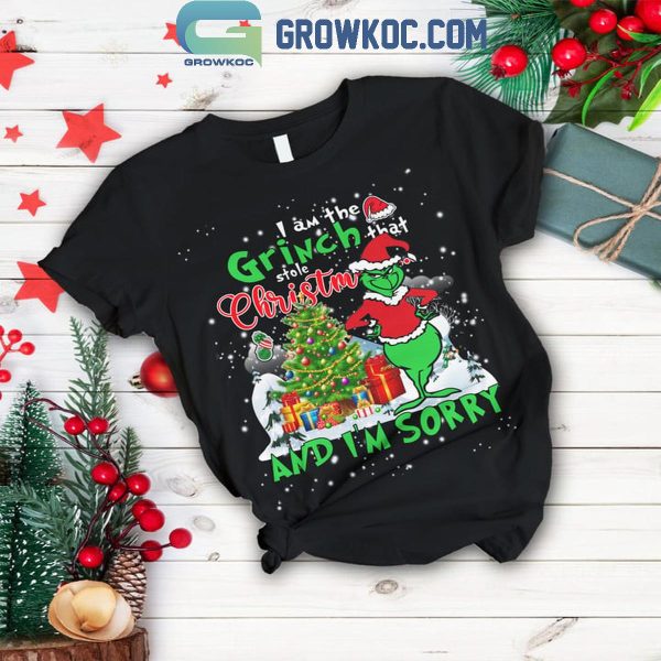 The Grinch Stole Christmas And I’m Sorry Fleece Pajamas Set