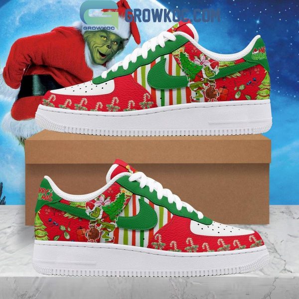 The Grinch Will Steal The 2024 Christmas Noel Air Force 1 Shoes