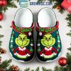 The Grinch With Great Smile In Christmas Crocs Clogs