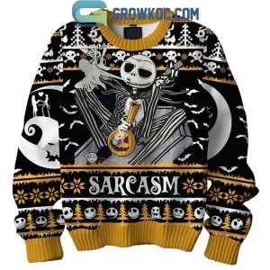 The Nightmare Before Christmas Sarcasm I’m Not Crazy Ugly Sweater