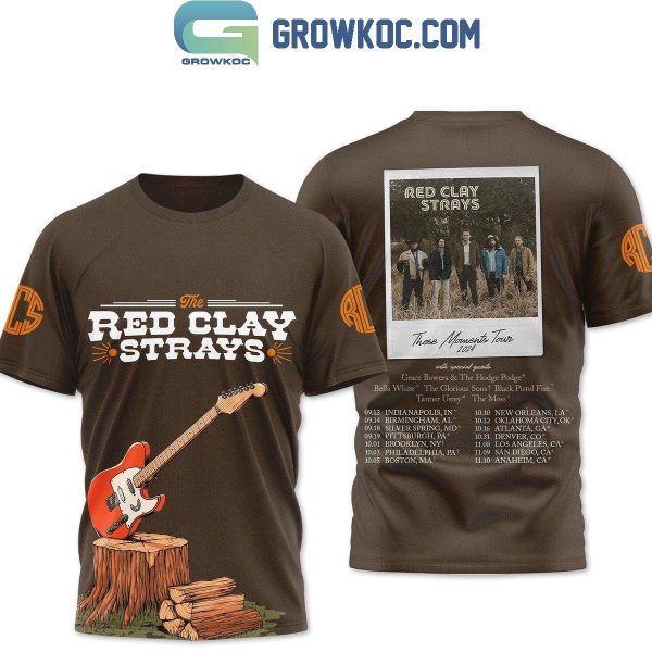 The Red Clay Strays These Moments Tour 2024 Hoodie T-Shirt