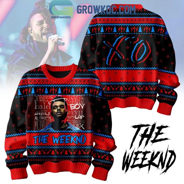 The Weeknd XO Album 2024 Angels All Singin’ In Monasteries Christmas Ugly Sweater