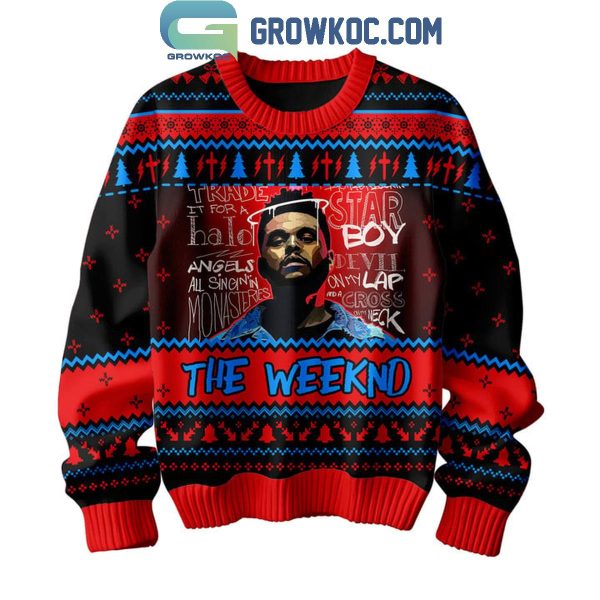 The Weeknd XO Album 2024 Angels All Singin’ In Monasteries Christmas Ugly Sweater