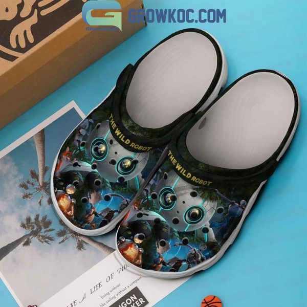 The Wild Robot 2024 Dreamworks Movie Crocs Clogs