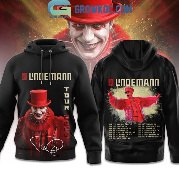 Till Lindemann Tour USA 2024 Tour Hoodie T-Shirt