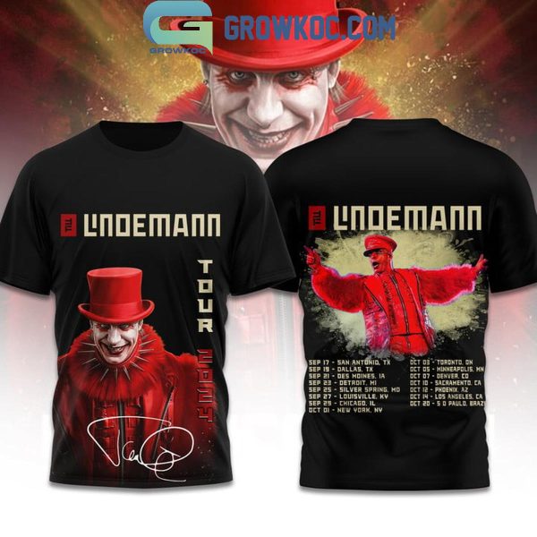 Till Lindemann Tour USA 2024 Tour Hoodie T-Shirt