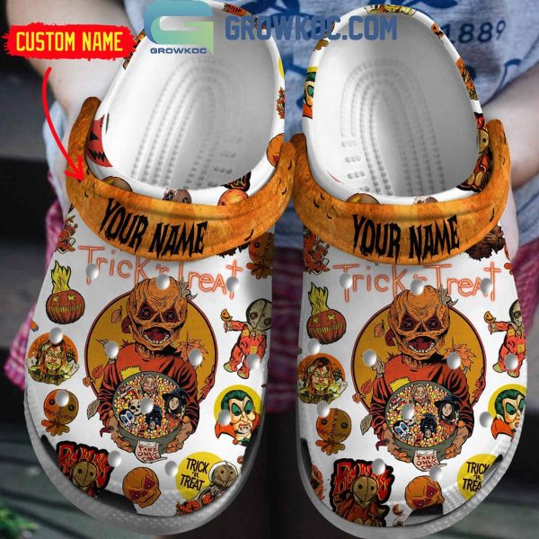 Treat Or Treat Band Halloween Personalized Crocs Clogs