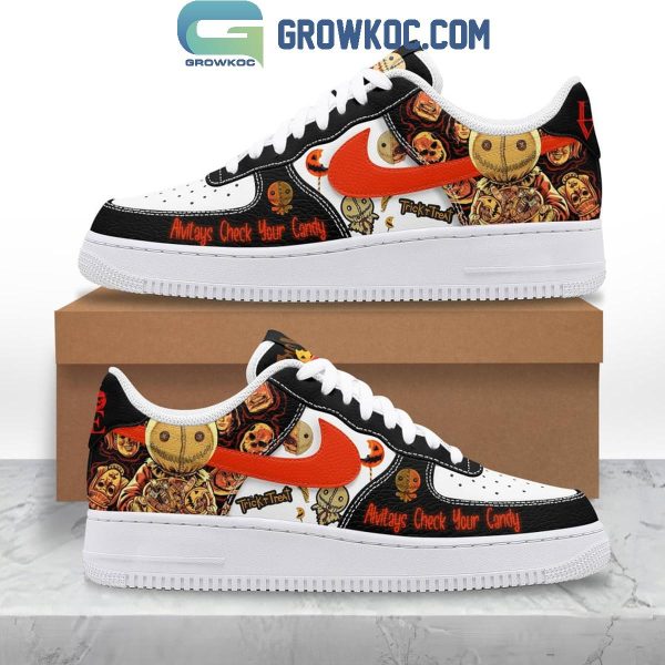 Trick ‘r Treat Always Check Your Candy Air Force 1 Shoes