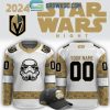 Anaheim Ducks 2024 Star Wars Night Personalized Hockey Jersey