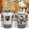 Minnesota Wild Celebrating Hello Kitty Personalized Hockey Jersey