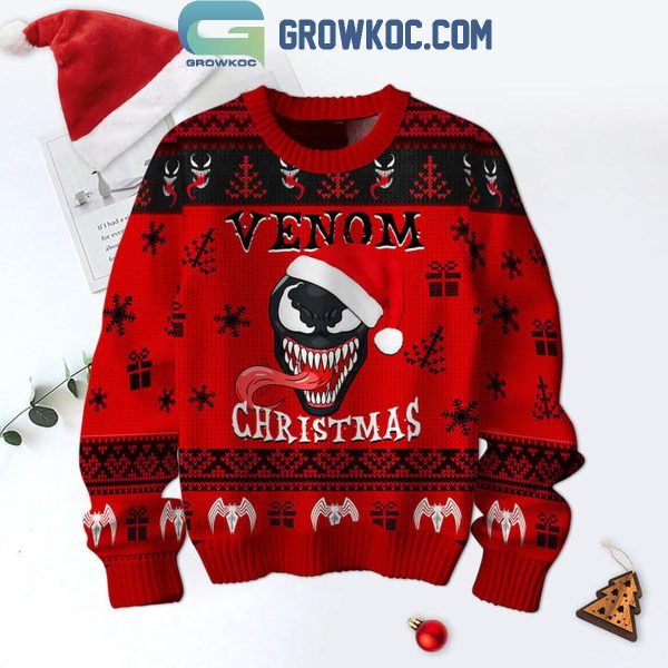 Venom Just Waiting For Christmas 2024 Last Dance Ugly Sweater