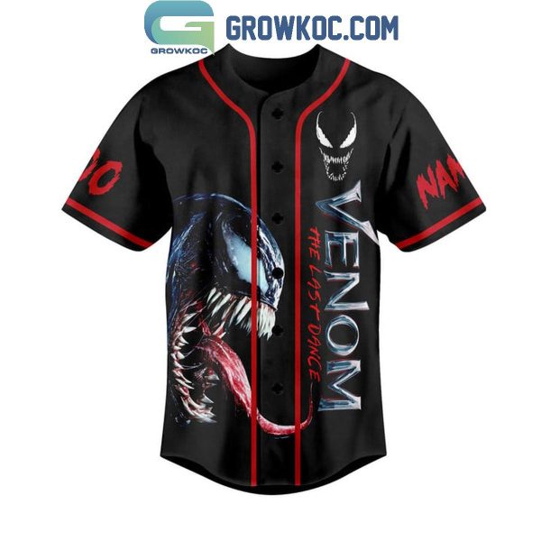 Venom Last Part ‘Til Death Do They Part 2024 Personalized Baseball Jersey