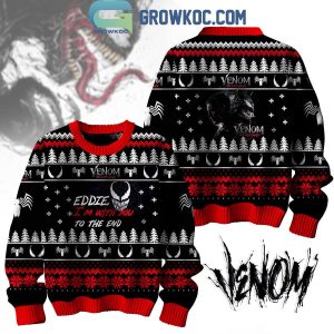 Venom Marvel The Last Dance 2024 Best Fan Christmas Ugly Sweater