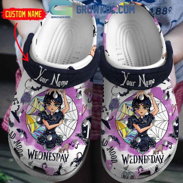 Wednesday Halloween Creepy Dance Personalized Crocs Clogs