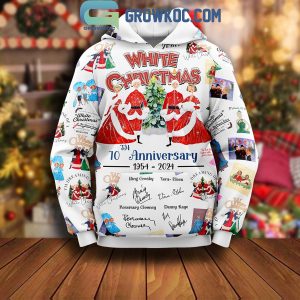 White Christmas 70th Anniversary 1954-2024 Thank You Hoodie T-Shirt