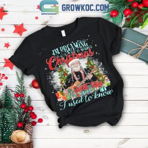 Willie Nelson I’m Dreaming Of A White Christmas Fleece Pajamas Set