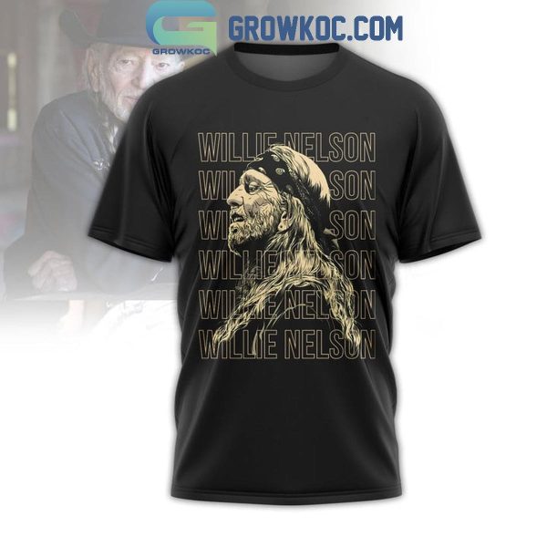 Willie Nelson Yes I Am Old But I Saw Him On Stage 2024 Hoodie T-Shirt