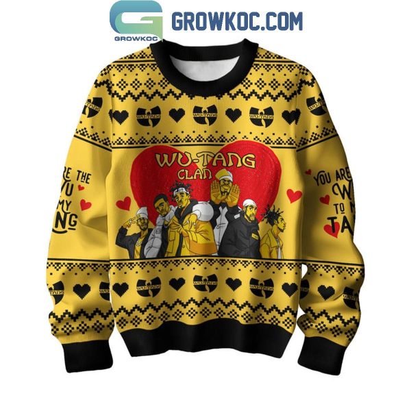 Wu-Tang Clan You Are Wu To My Tang Christmas Ugly Sweater