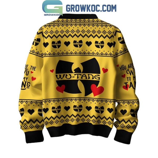 Wu-Tang Clan You Are Wu To My Tang Christmas Ugly Sweater