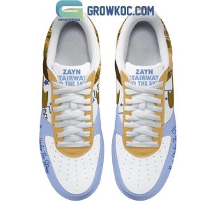 Zayn Malik 2024 Stairway To The Sky Air Force 1 Shoes