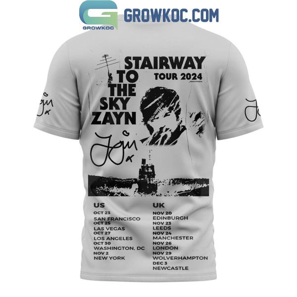 Zayn Stairway To The Sky 2024 Tour US And UK Hoodie T-Shirt