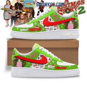 A Christmas Story Merry Christmas 2024 Air Force 1 Shoes