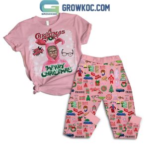 A Christmas Story Merry Christmas A Red Ryder Fleece Pajamas Set