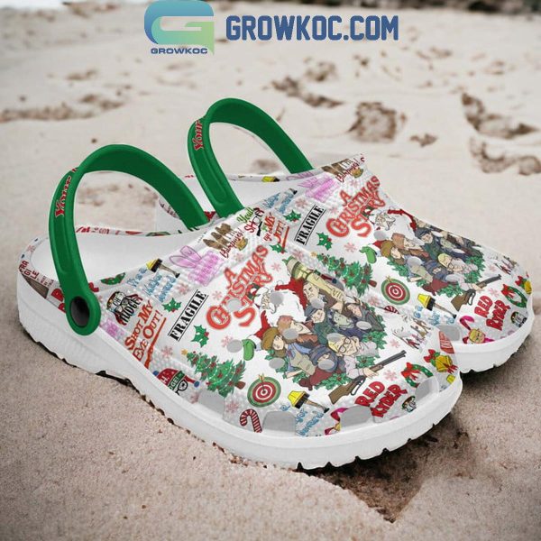 A Christmas Story Red Ryder Merry Christmas Personalized Crocs Clogs