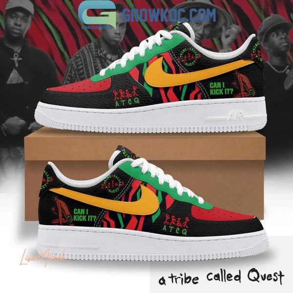 A Tribe Call Quest Can I Kick It Merry Christmas Happy Holidays Air Force 1 Shoes