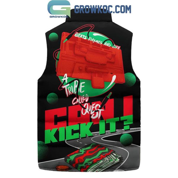 A Tribe Called Quest Can I Kick It Sleeveless Puffer Jacket