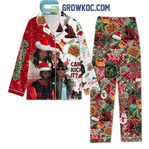 A Tribe Called Quest Christmas Can I Kick It 2024 Polyester Pajamas Set