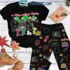 The Cure You The One That Looks Like Christmas Kiss Me Fleece Pajamas Set