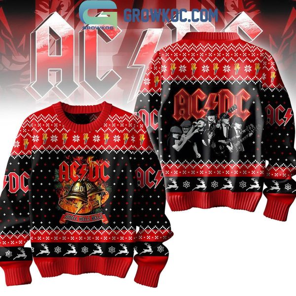 ACDC Jingle Hells Bell 2024 Christmas Ugly Sweater