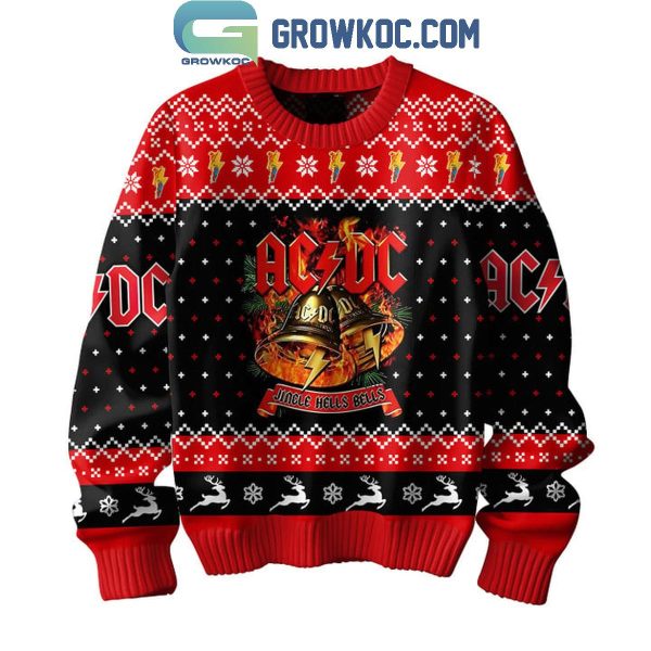 ACDC Jingle Hells Bell 2024 Christmas Ugly Sweater