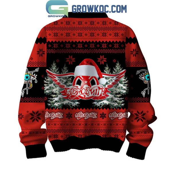 Aerosmith Sing With Me Sing For The Year 2024 Christmas Ugly Sweater