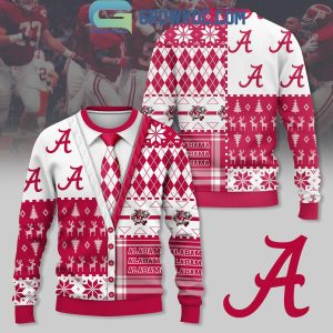 Alabama Crimson Tide Christmas 2024 Happy Holidays Prom Dress Ugly Sweater