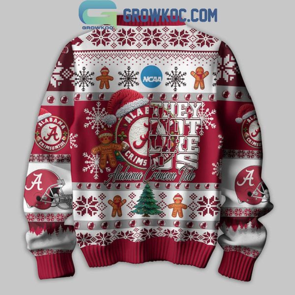 Alabama Crimson Tide Football They Not Like Us Christmas Ugly Sweater